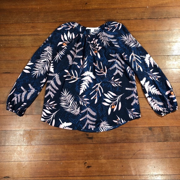 Diane Von Furstenberg Tops - DVF Marnie Print Stretch Silk Top